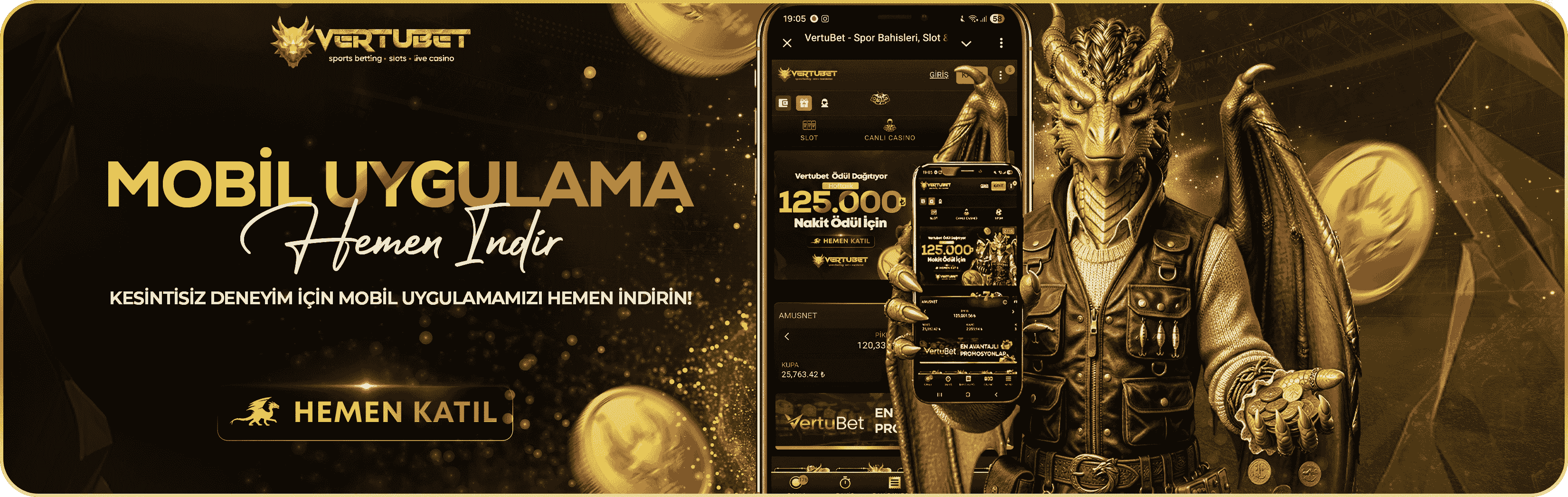 Mobil Uygulama - Vertubet